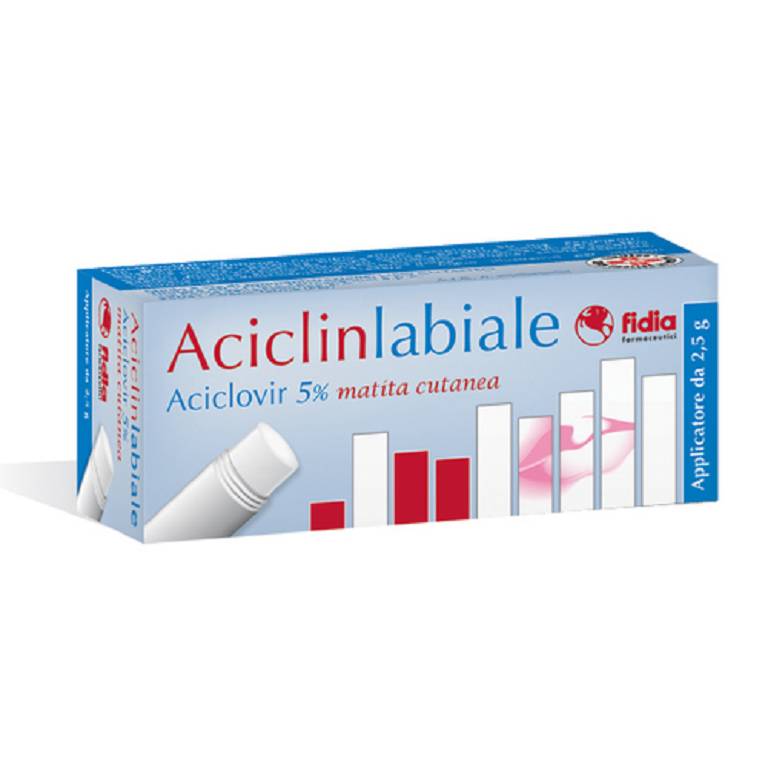 ACICLINLABIALE*MATITA 2,5G 5%