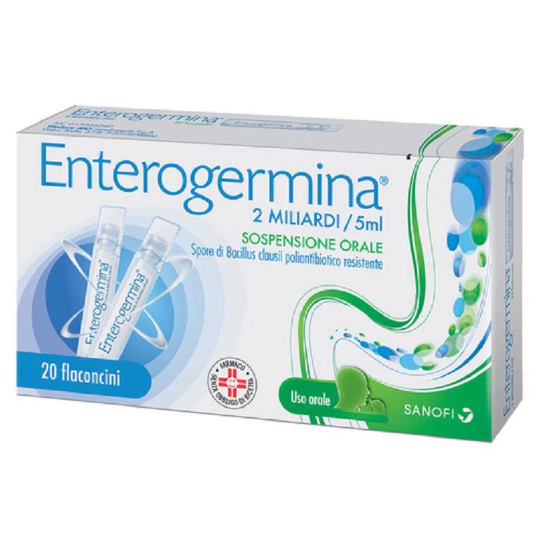 ENTEROGERMINA*OS 20FL 2MLD/5ML