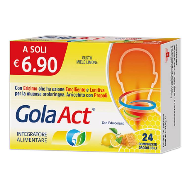 GOLA ACT MIELE LIMONE 24CPR