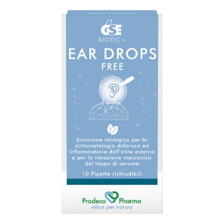 GSE EAR DROPS FREE 10PIP 0,3ML