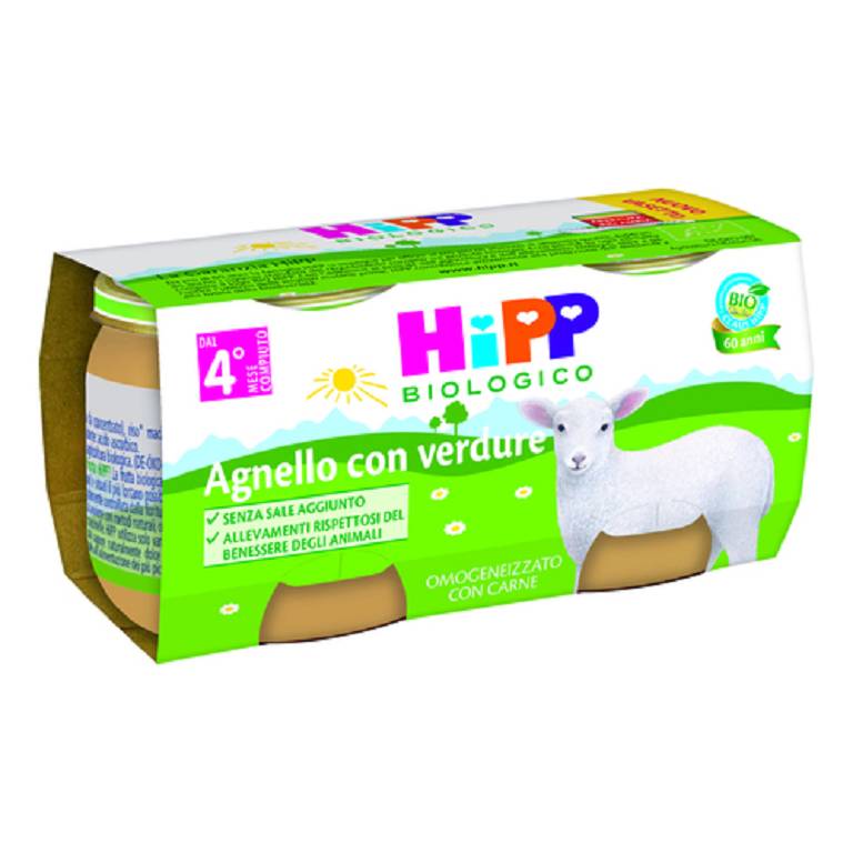 HIPP BIO OMOG AGNELLO 2X80G