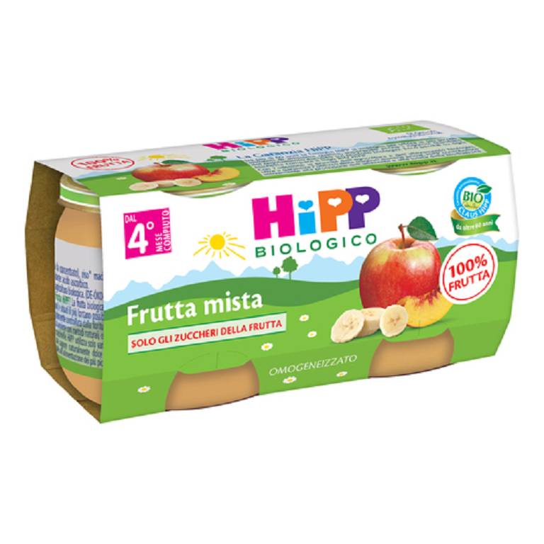 HIPP BIO OMOG FRU M 100% 2X80G