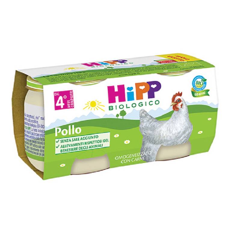 HIPP BIO OMOG POLLO 2X80G