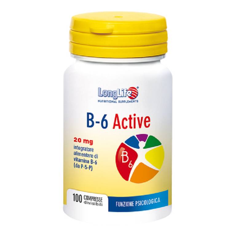 LONGLIFE B6 ACTIVE 20MG 100CPR