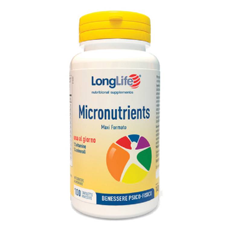 LONGLIFE MICRONUTRIENTS 100TAV