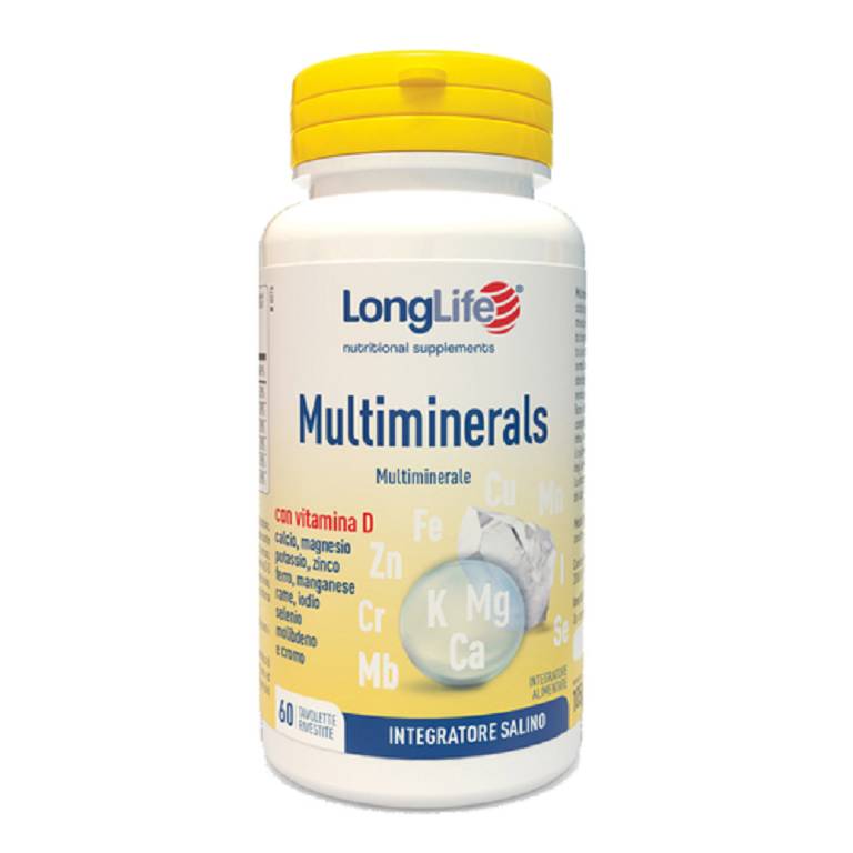 LONGLIFE MULTIMINERALS 60TAV