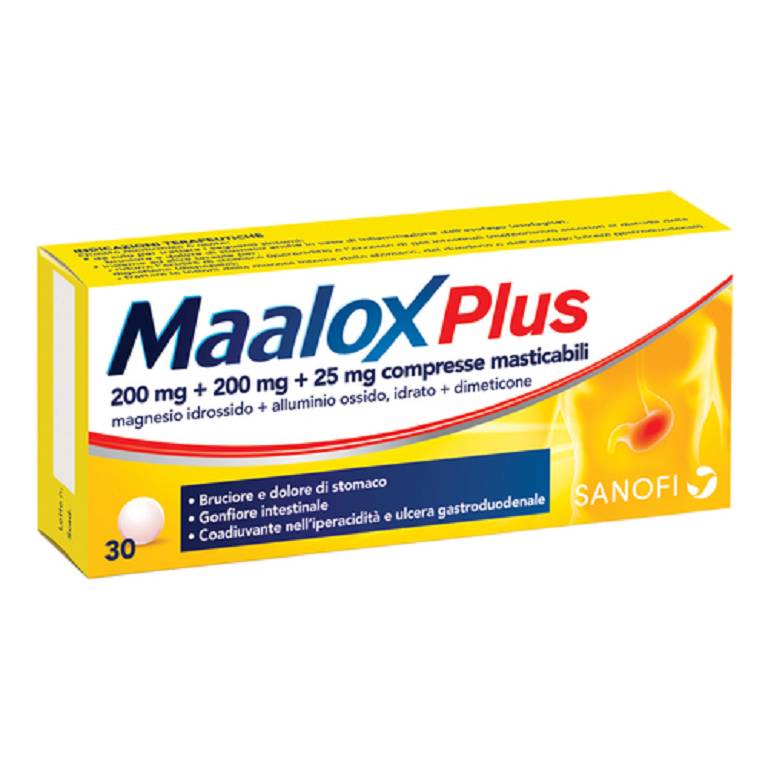 MAALOX PLUS*30CPR MAST