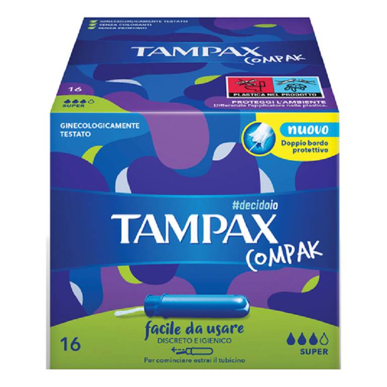 TAMPAX COMPAK SUPER 16PZ