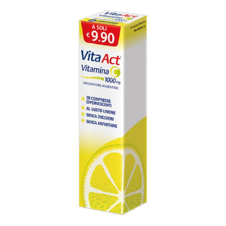 VITAMINA C ACT 1000 20CPR EFF